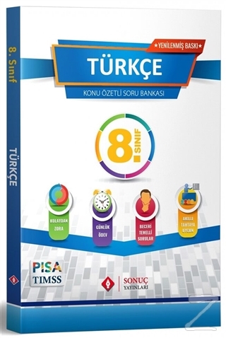 8. Sınıf Türkçe Konu Özetli Soru Bankası Kolektif