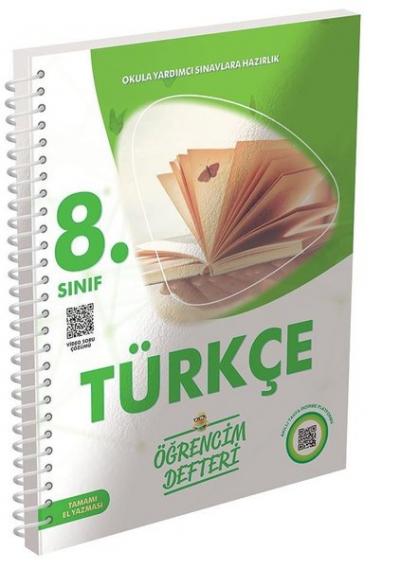 8.Sınıf Türkçe Öğrencim Defteri Kolektif