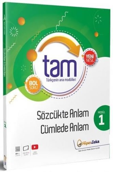 8. Sınıf Türkçe TAM Teknik Analiz Modülleri 1 Sözcükte ve Cümlede Anla