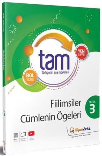 8. Sınıf Türkçe TAM Teknik Analiz Modülleri 3 Fiilimsiler ve Cümlenin 