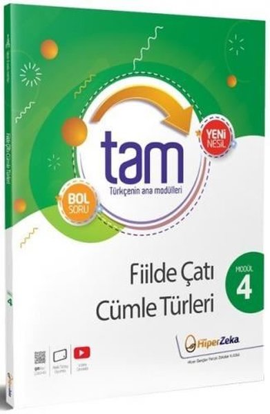 8. Sınıf Türkçe TAM Teknik Analiz Modülleri 4 Fiilde Çatı ve Cümle Tür