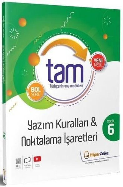 8. Sınıf Türkçe TAM Teknik Analiz Modülleri 6 Yazım Kuralları & Noktal