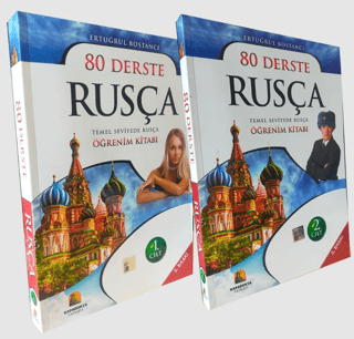 80 Derste Rusça 2 Cilt Takım Ertuğrul Bostancı