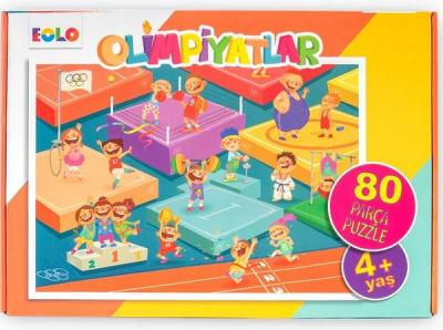 Olimpiyatlar - 80 Parça Puzzle (4 Yaş)