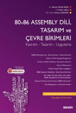 80x86 Assembly Dili, Tasarım ve Çevre Birimler Ahmet Tevfik İnan