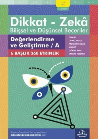 9-10 Yaş Dikkat - Zeka Bilişsel ve Düşünsel Beceriler 1. Kitap - Değer