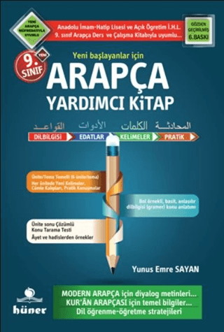 9. Sınıf Arapça Yardımcı Kitap Yunus Emre Sayan