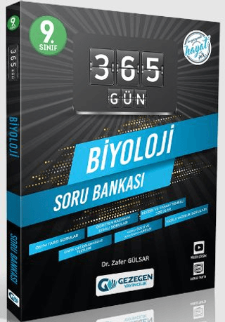 9. Sınıf Biyoloji 365 Gün Soru Bankası Zafer Gülsar