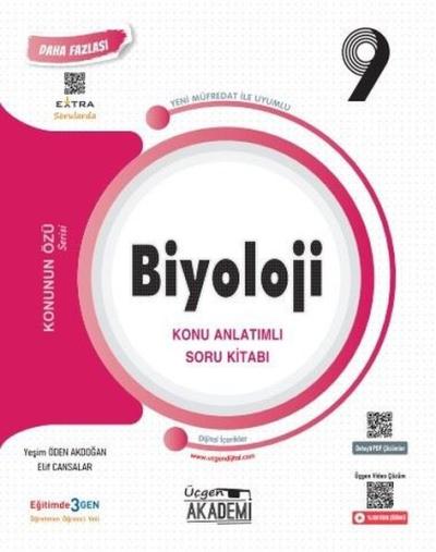 9. Sınıf Konunun Özü - Biyoloji Konu Anlatımlı Soru Kitabı Kolektif