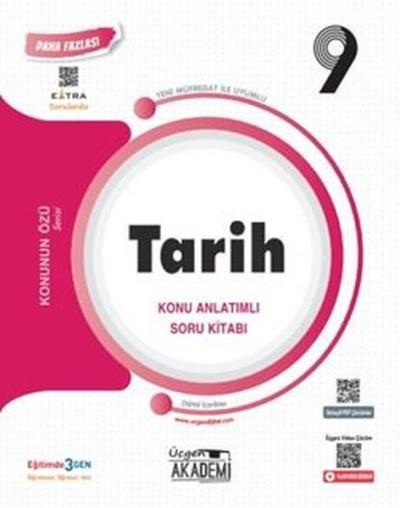 9.Sınıf Konunun Özü - Tarih Konu Anlatımlı Soru Kitabı Kolektif