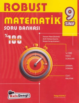 9. Sınıf Matematik Robust Soru Bankası Tolga Elevli