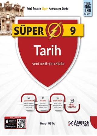 9. Sınıf Süper Tarih Yeni Nesil Soru Kitabı Murat Usta