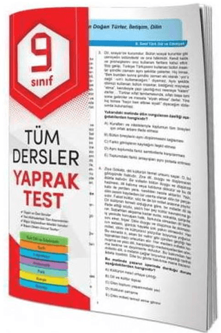 9. Sınıf Tüm Dersler Yaprak Test Kolektif