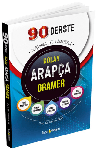 90 Derste Türkçe Açıklamalı Kolay Arapça Gramer Kerim Açık