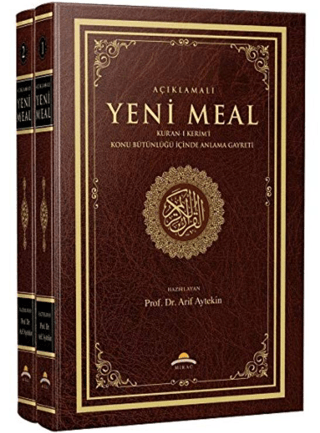 Açıklamalı Yeni Meal (2 Cilt Takım) (Ciltli) Arif Aytekin