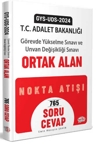 Adalet Bakanlığı Gys - Uds Ortak Alan Soru-Cevap Turgut Meşe