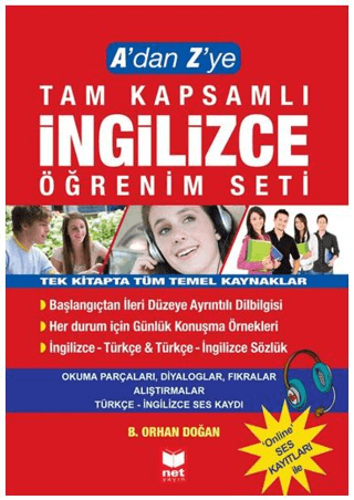 A'dan Z'ye Tam Kapsamlı İngilizce Öğrenim Seti B.Orhan Doğan