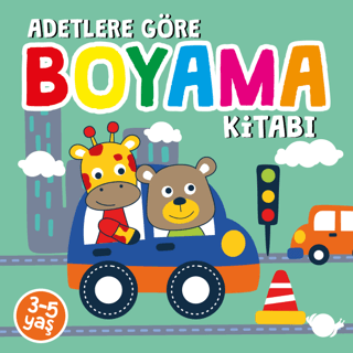 Adetlere Göre Boyama Kitabı 3-5 Yaş Kolektif