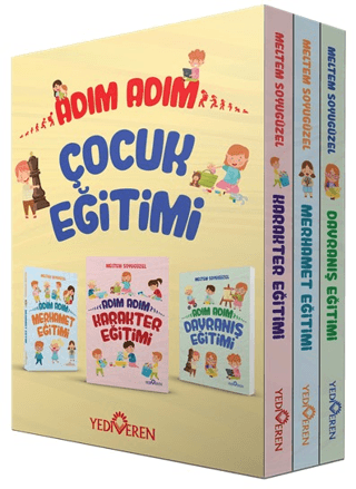 Adım Adım Çocuk Eğitimi Kutulu Set Meltem Soyugüzel