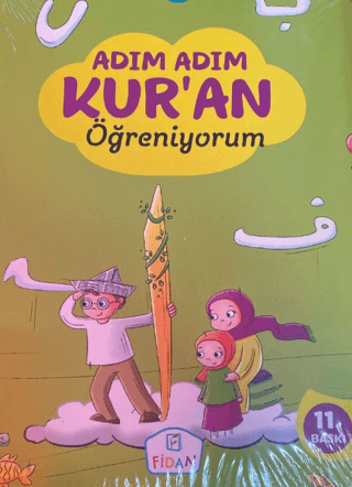 Adım Adım Kur'an Öğreniyorum Seti (3 Kitap + 1 Dvd) Nevin Karataş