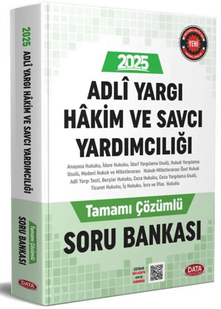 Adli Hakim ve Savcı Yardımcılığı Tamamı Çözümlü Soru Bankası Kolektif