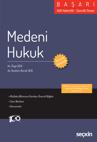 Adli Hakimlik Savcılık Sınavı BAŞARI - Medeni Hukuk Özge Şen