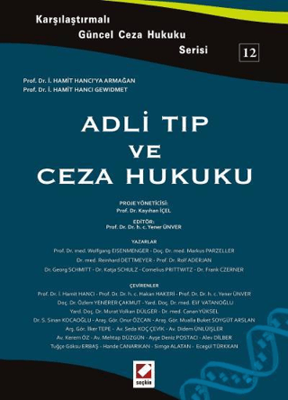 Adli Tıp ve Ceza Hukuku Yener Ünver