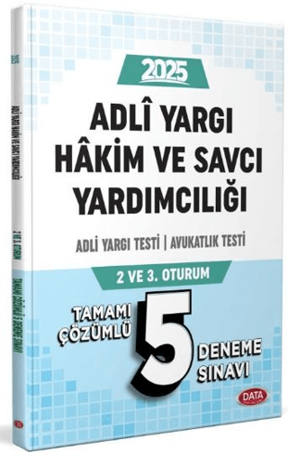 Adli Yargı Hakim ve Savcı Yardımcılığı Adli Yargı - Avukatlık Testi (2