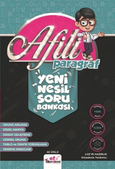 Afili Paragraf Yeni Nesil Soru Bankası Ali Ünlü