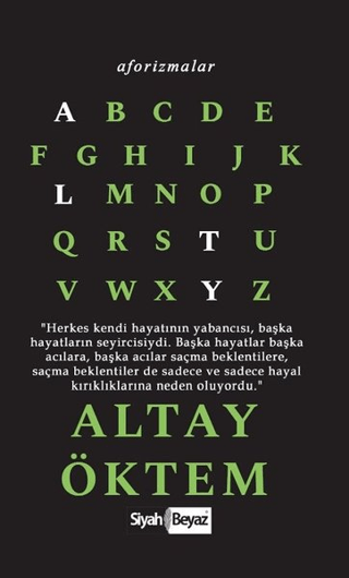 Aforizmalar Altay Öktem