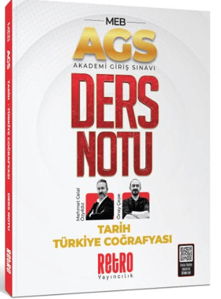 AGS Tarih ve Türkiye Coğrafyası Ders Notu Önay Çepe