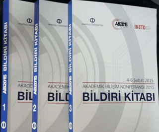 Akademik Bilişim Konferansı 4-6 Şubat 2015 Bildiri Kitabı : 1-3 cilt M