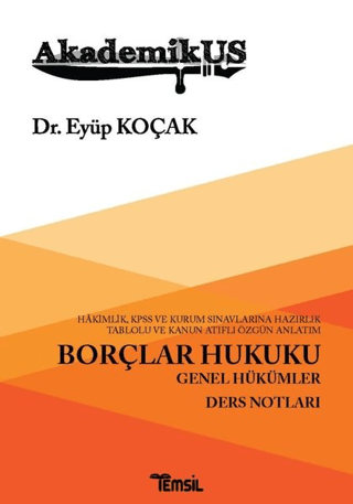 Akademikus Borçlar Hukuku Eyüp Koçak