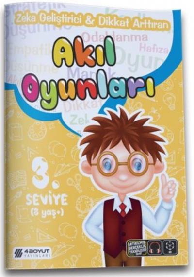 Akıl Oyunları 3.Seviye(8 Yaş+) Kolektif