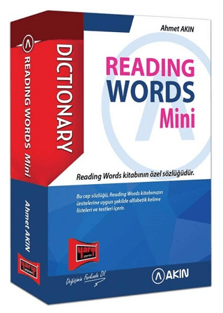 Akın Dil & Yargı Yayınları Reading Words Mini Cep Kitabı Ahmet Akın