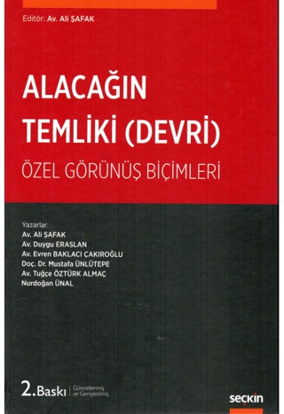 Alacağın Temliki (Alacağın Devri) (Ciltli) Ali Şafak