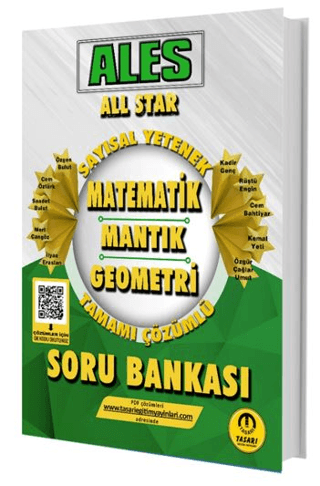 Ales All Star Sayısal Yetenek Çözümlü Soru Bankası Kollektif