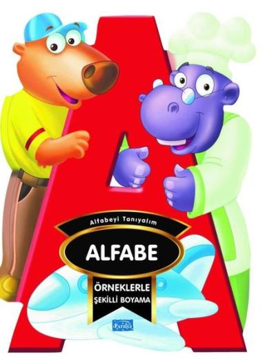 Alfabe - Örneklerle Şekilli Boyama Kolektif