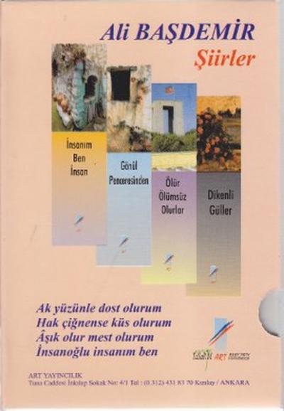 Ali Başdemir Şiirler (4 Kitap Takım) Ali Başdemir