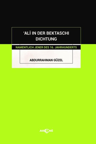 'Ali in Der Bektaschi Dichtung Abdurrahman Güzel