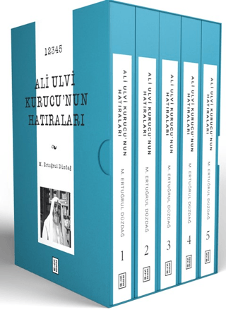 Ali Ulvi Kurucu'nun Hatıraları Seti - 5 Kitap Takım M. Ertuğrul Düzdağ