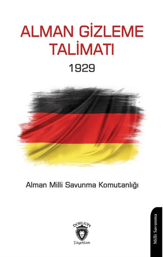 Alman Gizleme Talimatı 1929 Kollektif