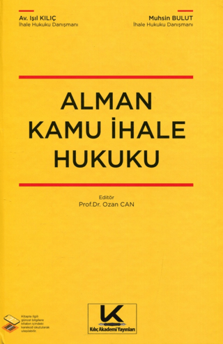 Alman Kamu İhale Hukuku Işıl Kılıç