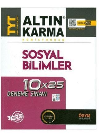 Altın Karma TYT Sosyal Bilimler Branş Deneme Kolektif