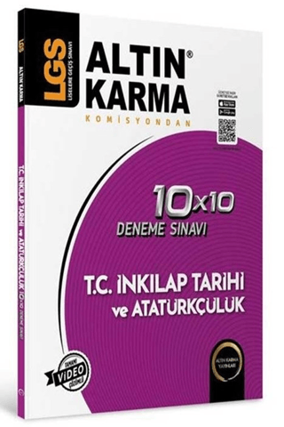 Altınkarma LGS 8. Sınıf  T.C. İnkilap Tarihi ve Atatürkçülük  10x10 Br