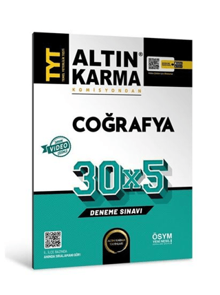 Altınkarma TYT Coğrafya 30X5 Deneme Sınavı 2023 Kolektif