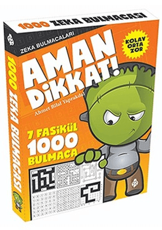 Aman Dikkat! - Zeka Bulmacaları Ahmet Bilal Yaprakdal