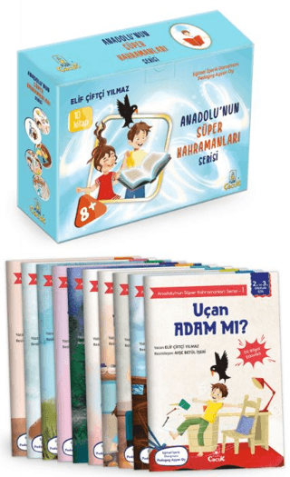 Anadolu'nun Süper Kahramanları Serisi (10 Kitap Takım) Elif Çiftçi Yıl