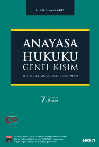 Anayasa Hukuku: Genel Kısım Ömer Anayurt