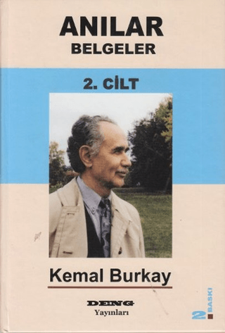 Anılar Belgeler (Cilt 2) (Ciltli) Kemal Burkay